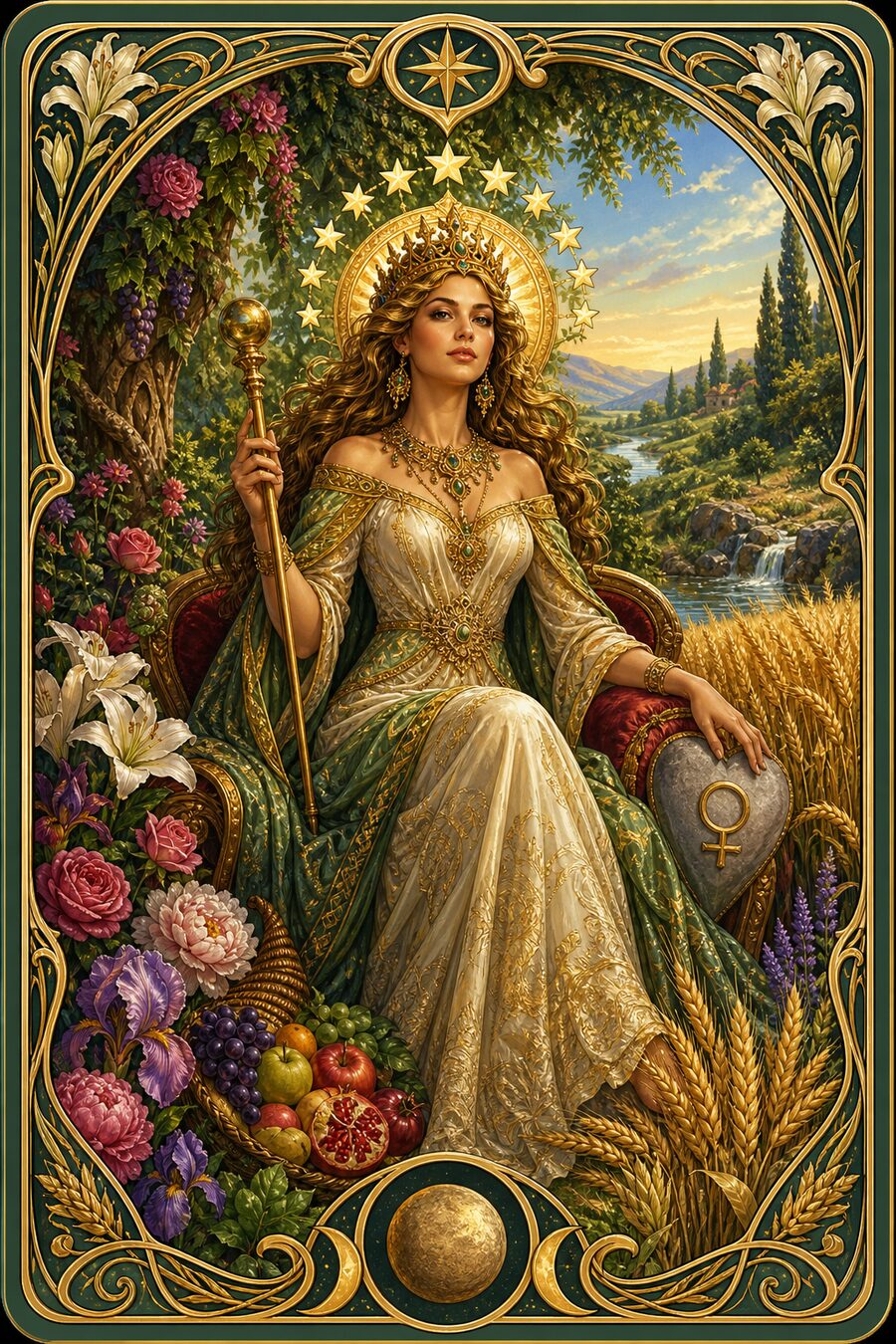 The Empress tarot card