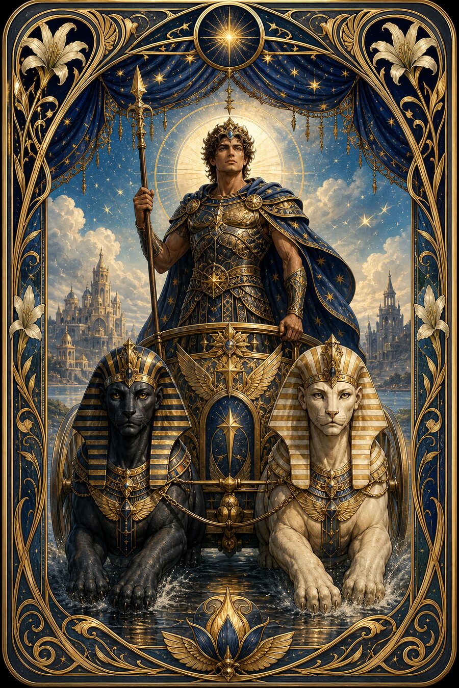 The Chariot tarot card