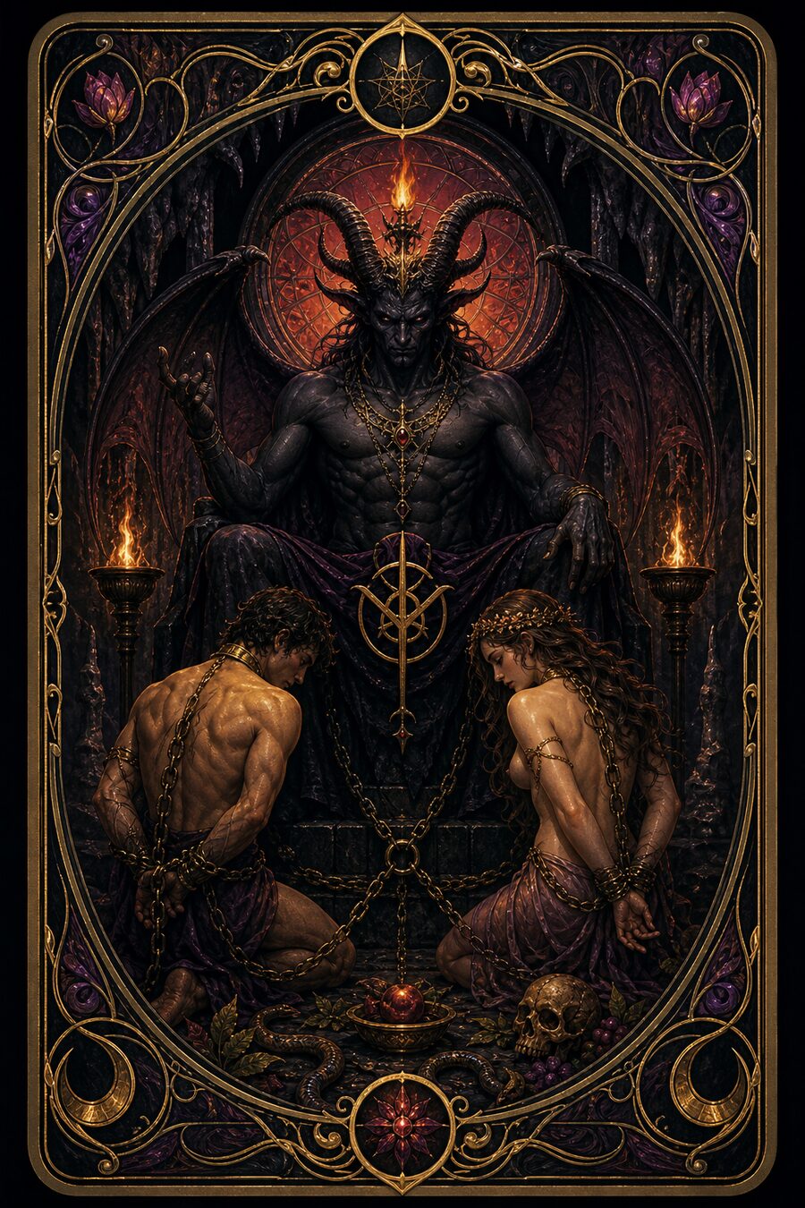 The Devil tarot card