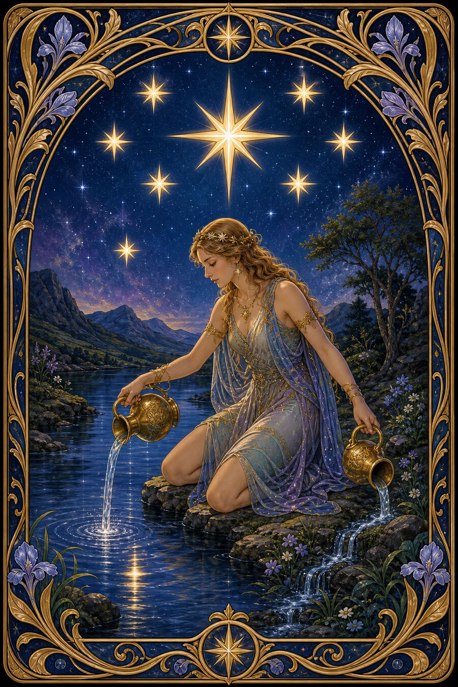 The Star tarot card