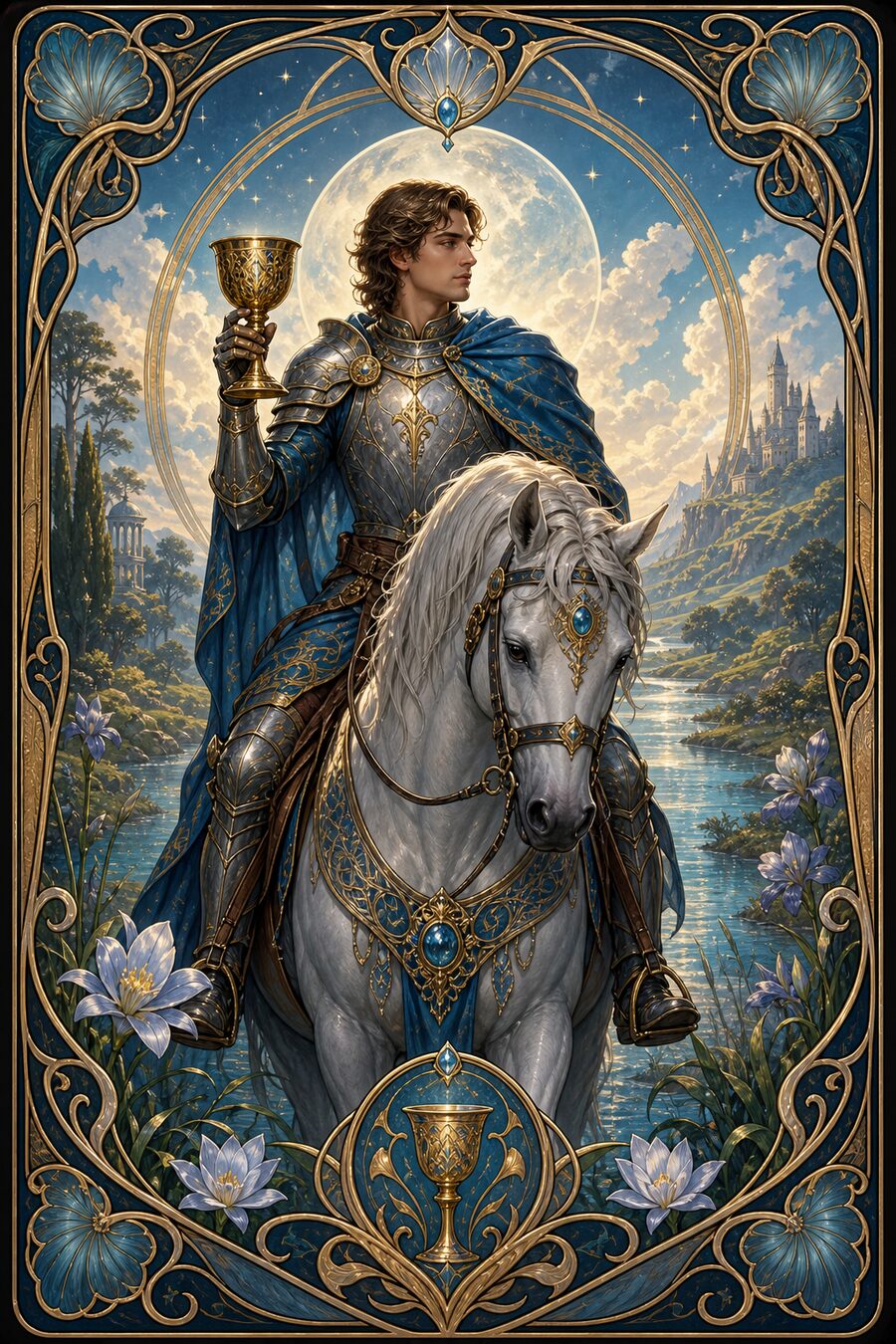 Knight of Cups tarot card