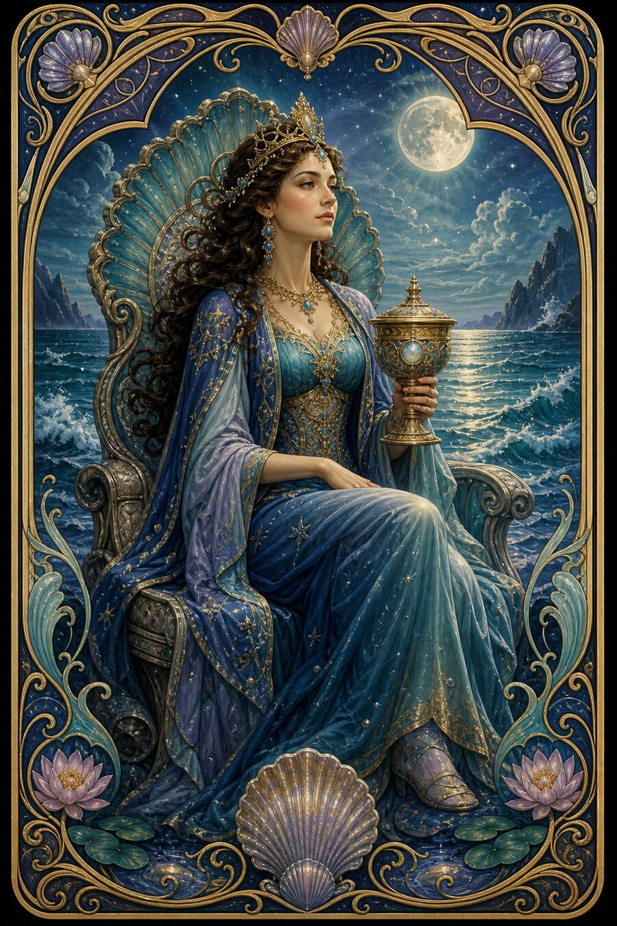 Queen of Cups tarot card