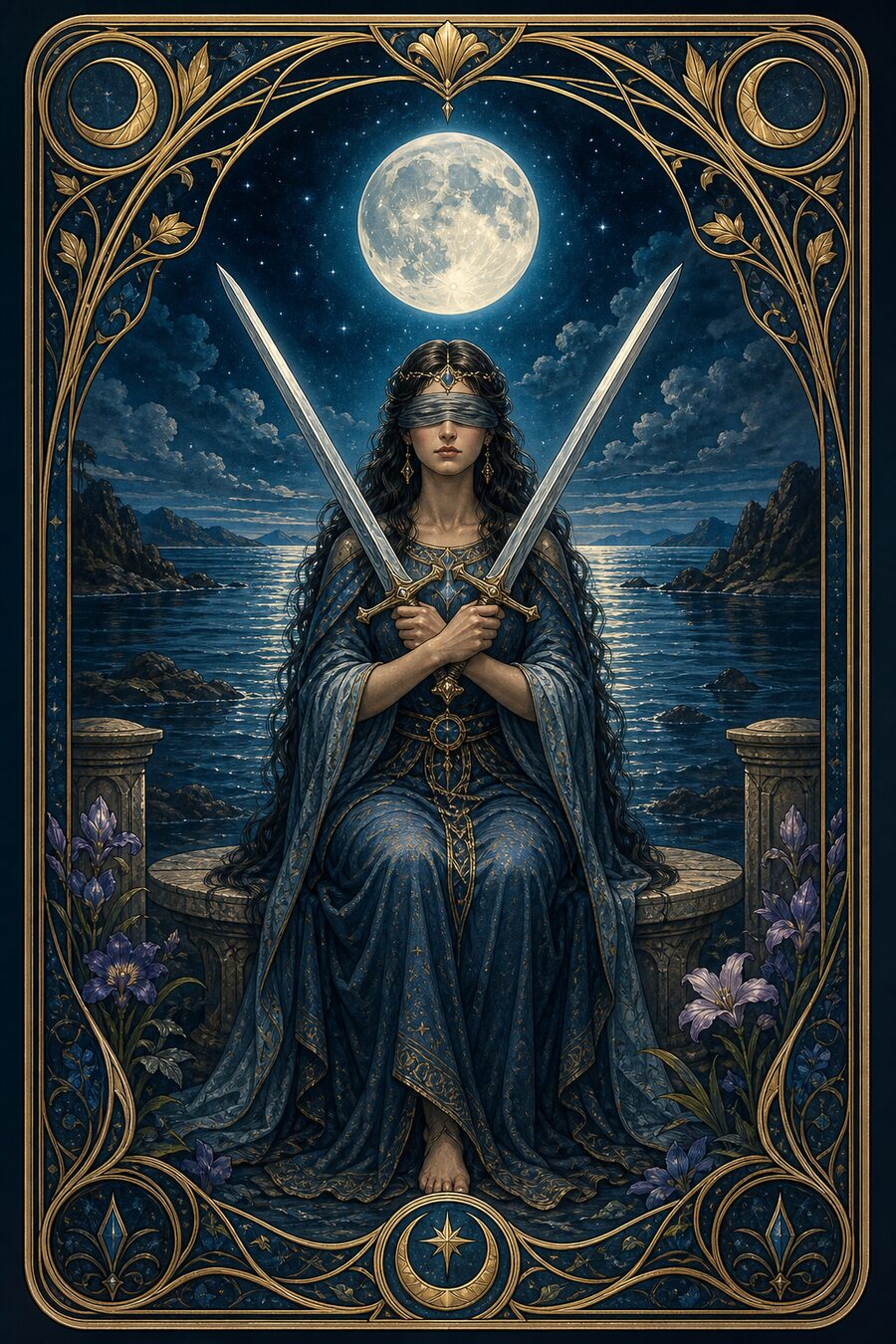 Two of Swords tarot card