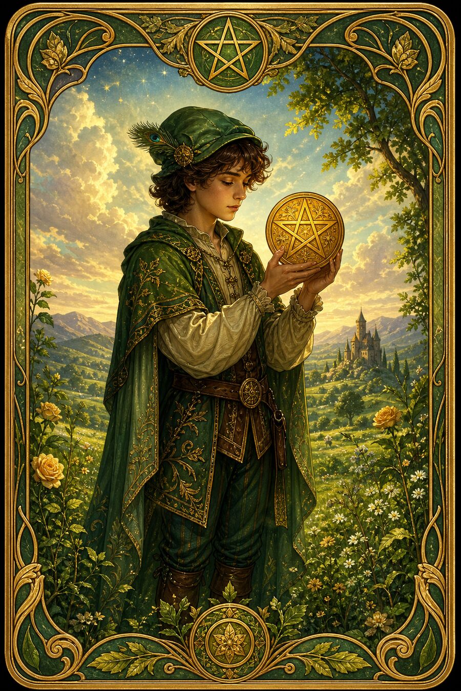 Page of Pentacles tarot card